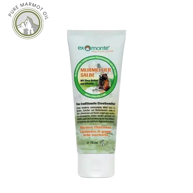 Exmonte Murmeltiersalbe in der Tube
